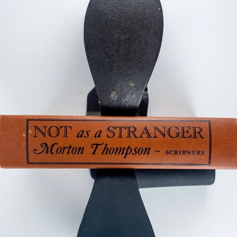 2/$50 - 1954 Not as a Stranger by Morton Thompson